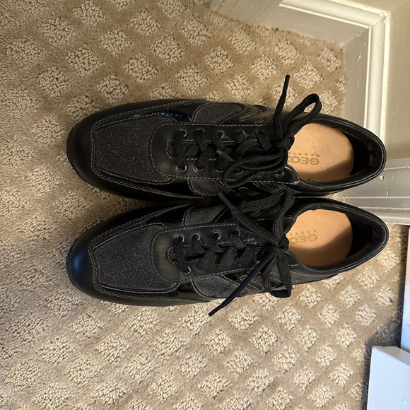 Geox Men's Black Sneakers